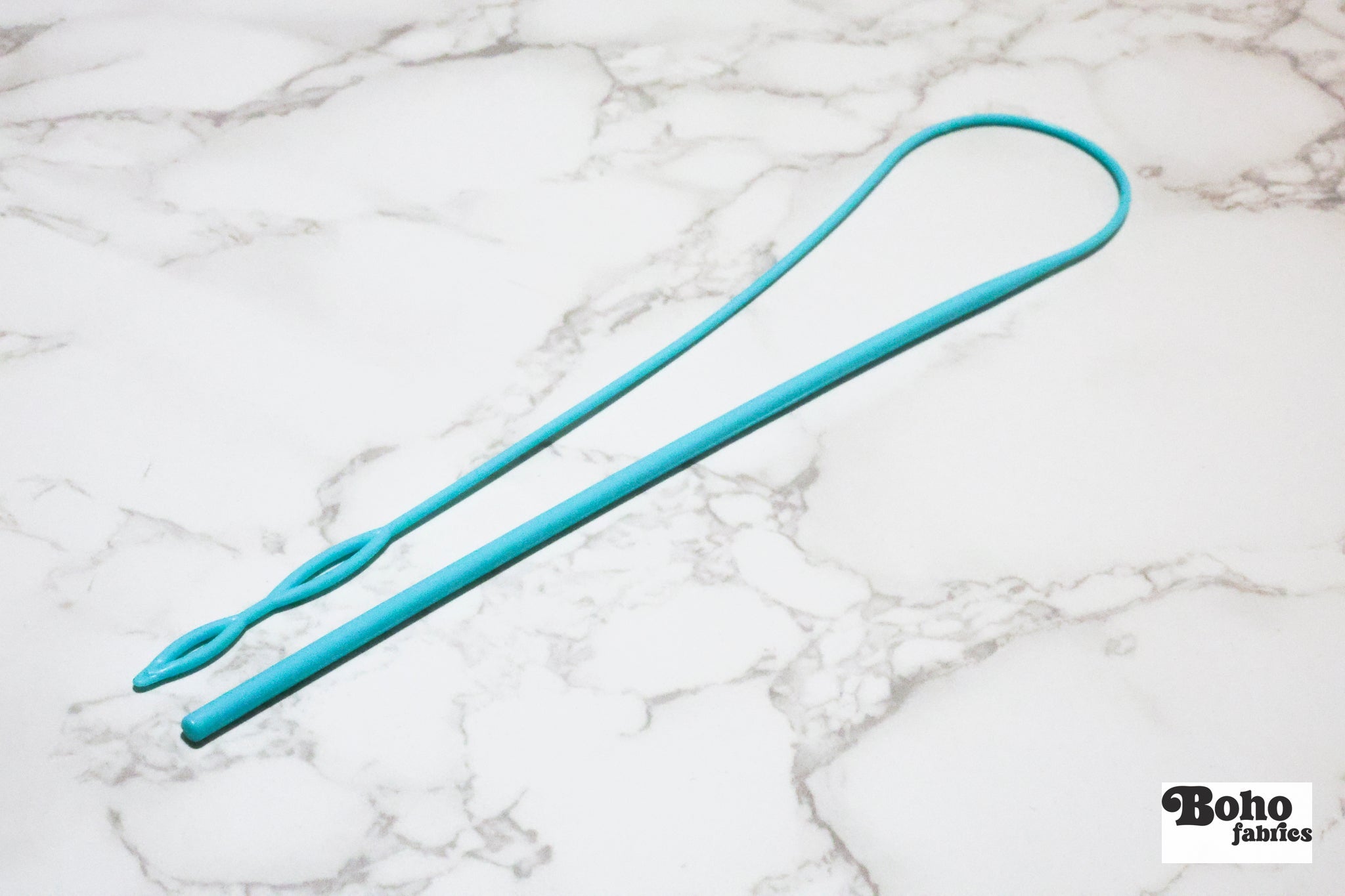 Elastic & Drawstring Threader Tool – 23" Sewing Tool for Hoodies, Waistbands & Casings - Boho Fabrics - Notions