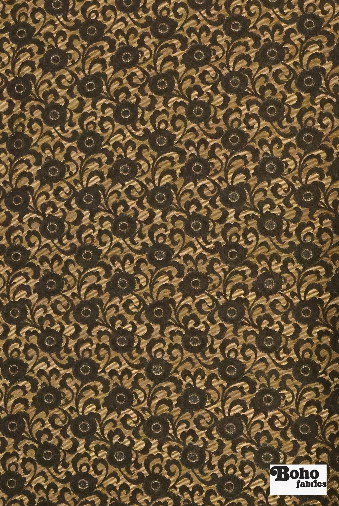 Elegant Imperial Medallion Jacquard Woven Fabric - Boho Fabrics - Jacquard, Woven