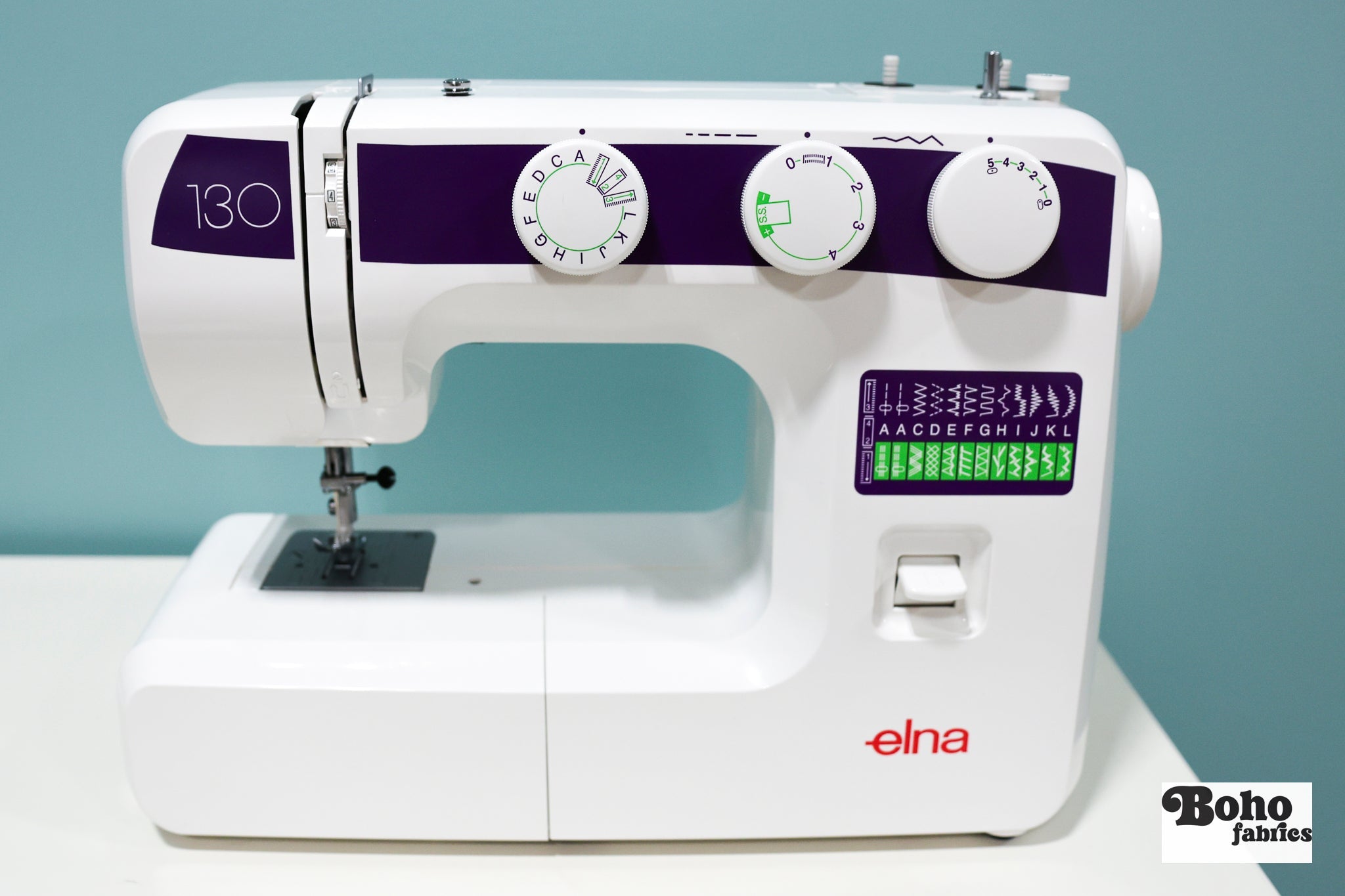 Elna eXplore 130 Sewing Machine - Boho Fabrics - Sewing Machines