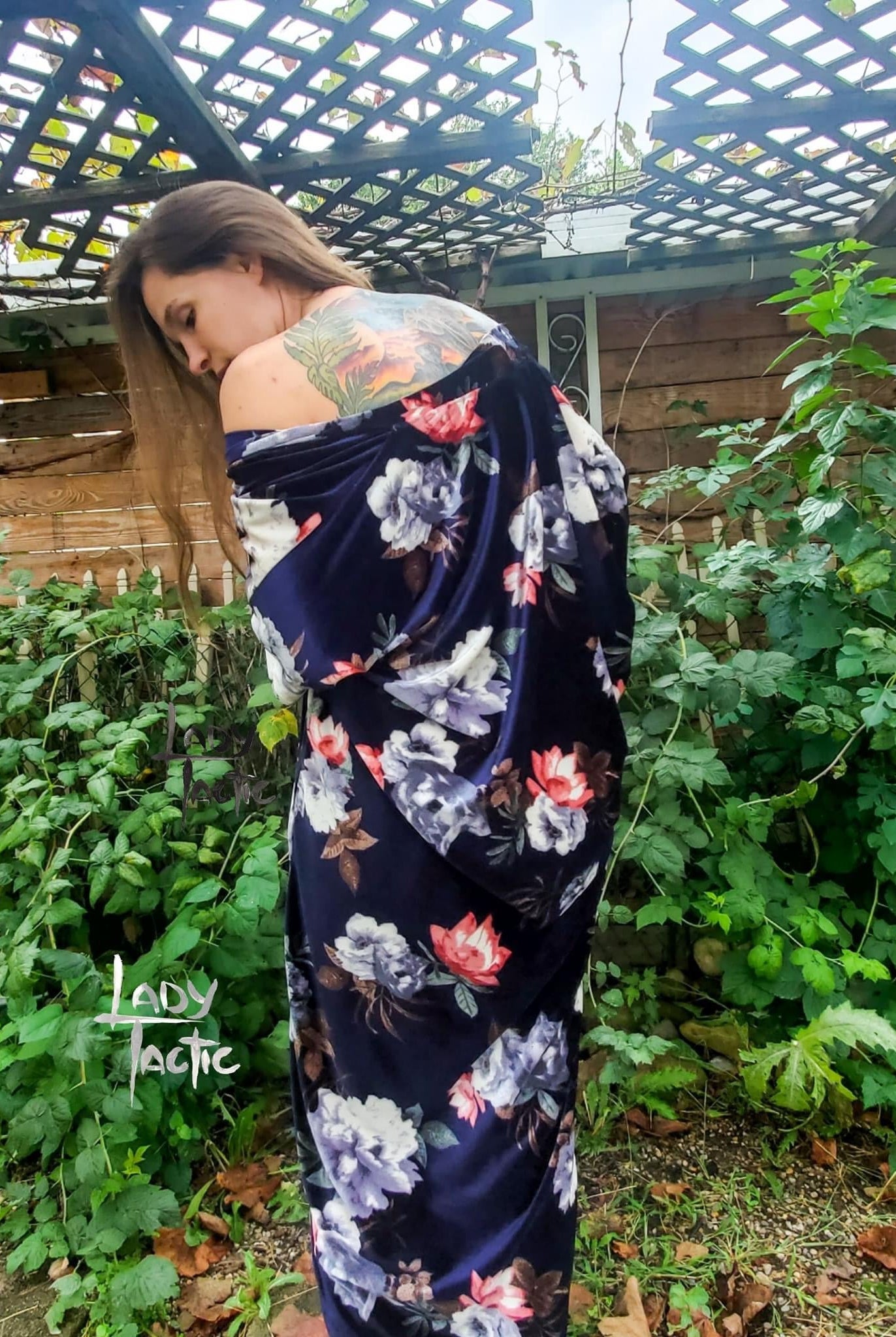 Elsa Florals, Stretch Velvet Knit. SV-112 - Boho Fabrics