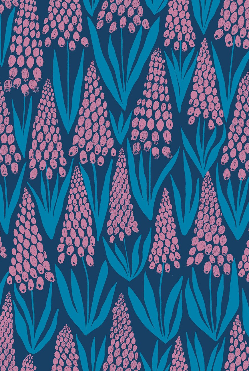 Endpaper Bluebell RS6041 16 Ruby Star1 - Boho Fabrics - Quilting Cotton, Woven