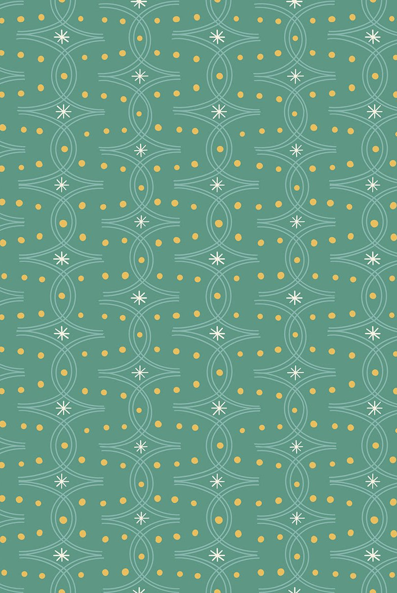 Endpaper Watercress RS6047 15 Ruby Star1 - Boho Fabrics - Quilting Cotton, Woven