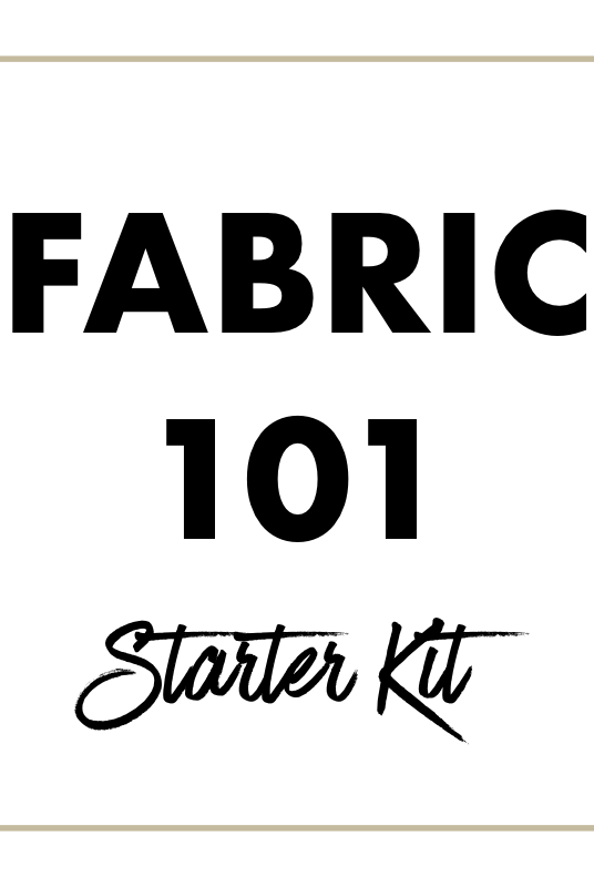 Fabric 101 Starter Kit, Learn Your Textiles! Knit Fabric #1 Edition - Boho Fabrics - Fabric Bundles