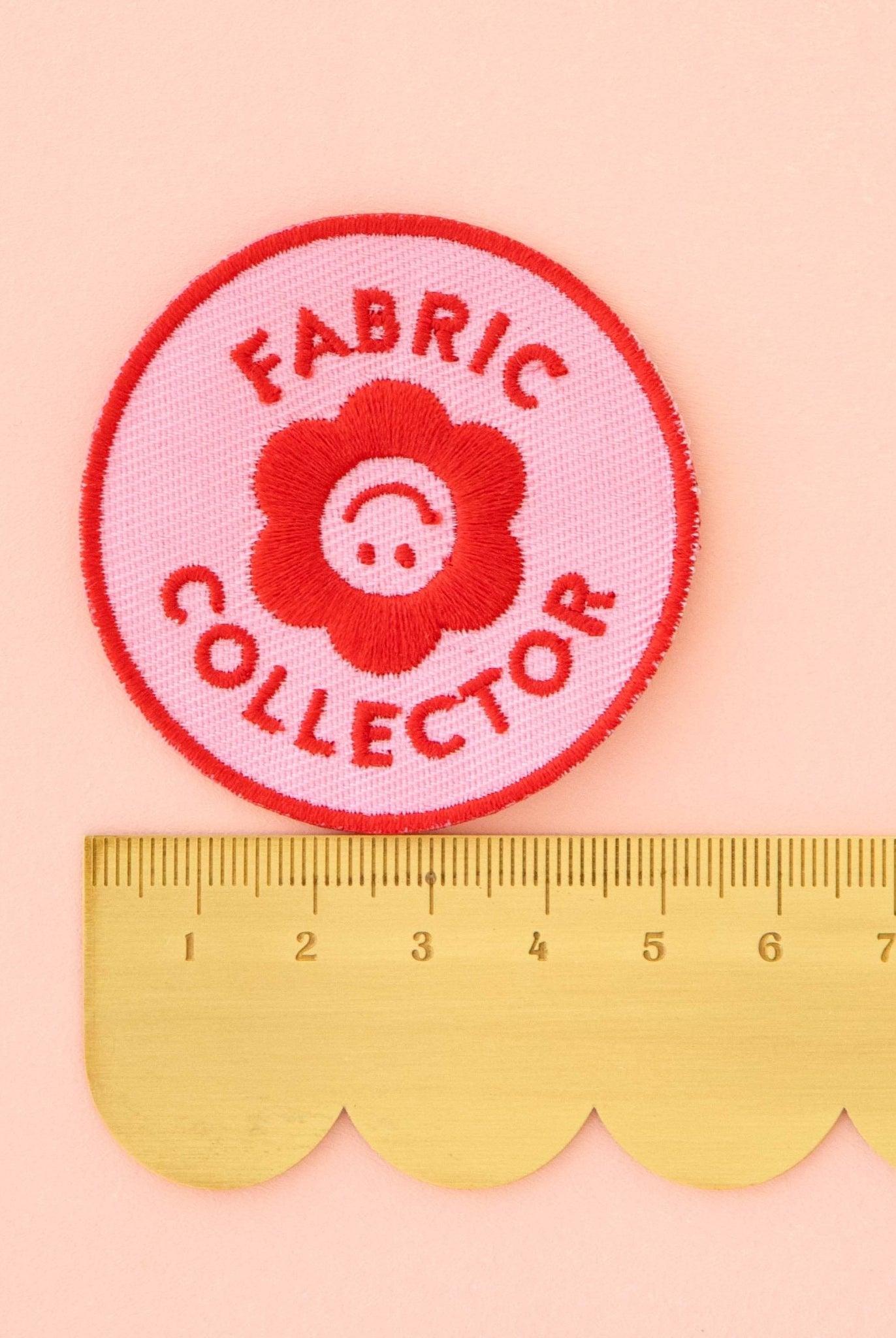 Fabric Collector Iron - On Patch - Boho Fabrics - Patches