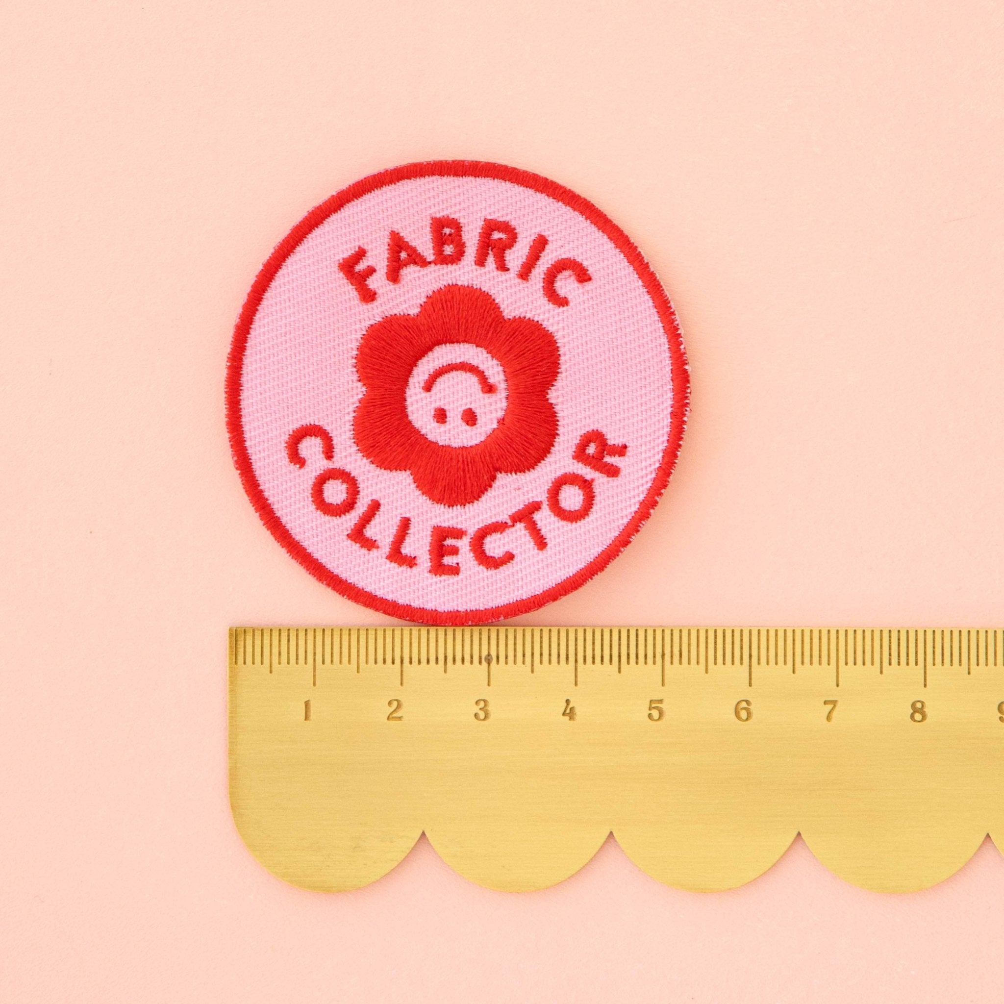 Fabric Collector Iron - On Patch - Boho Fabrics - Patches