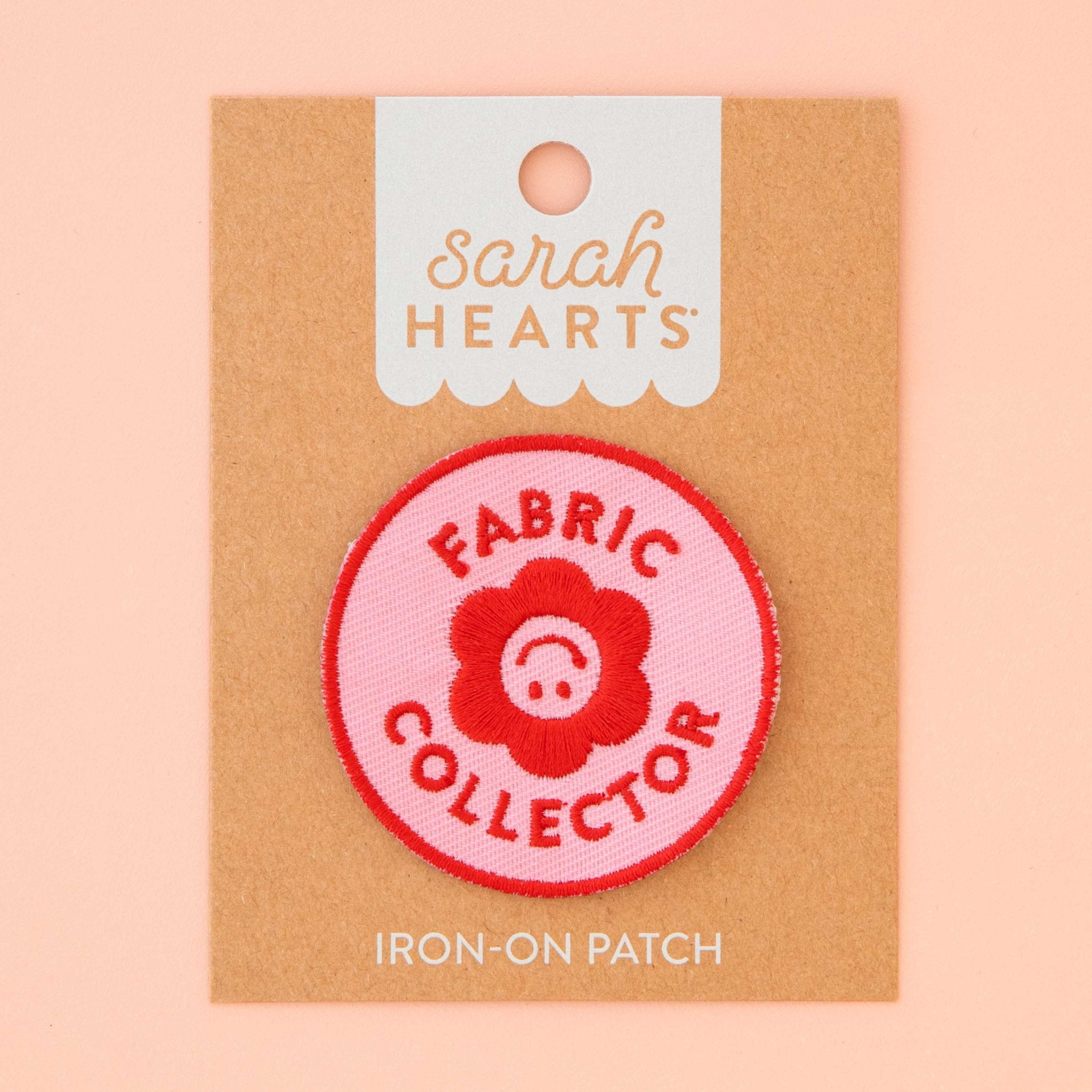 Fabric Collector Iron - On Patch - Boho Fabrics - Patches