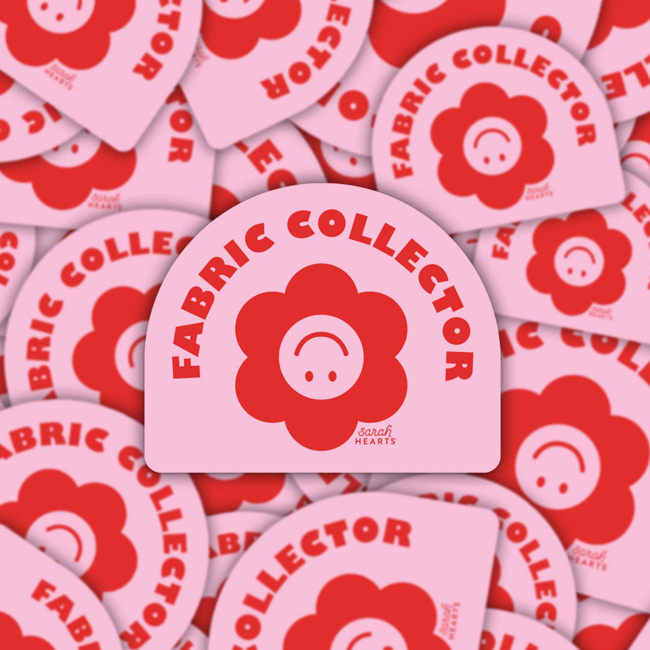 Fabric Collector Sticker - Boho Fabrics -
