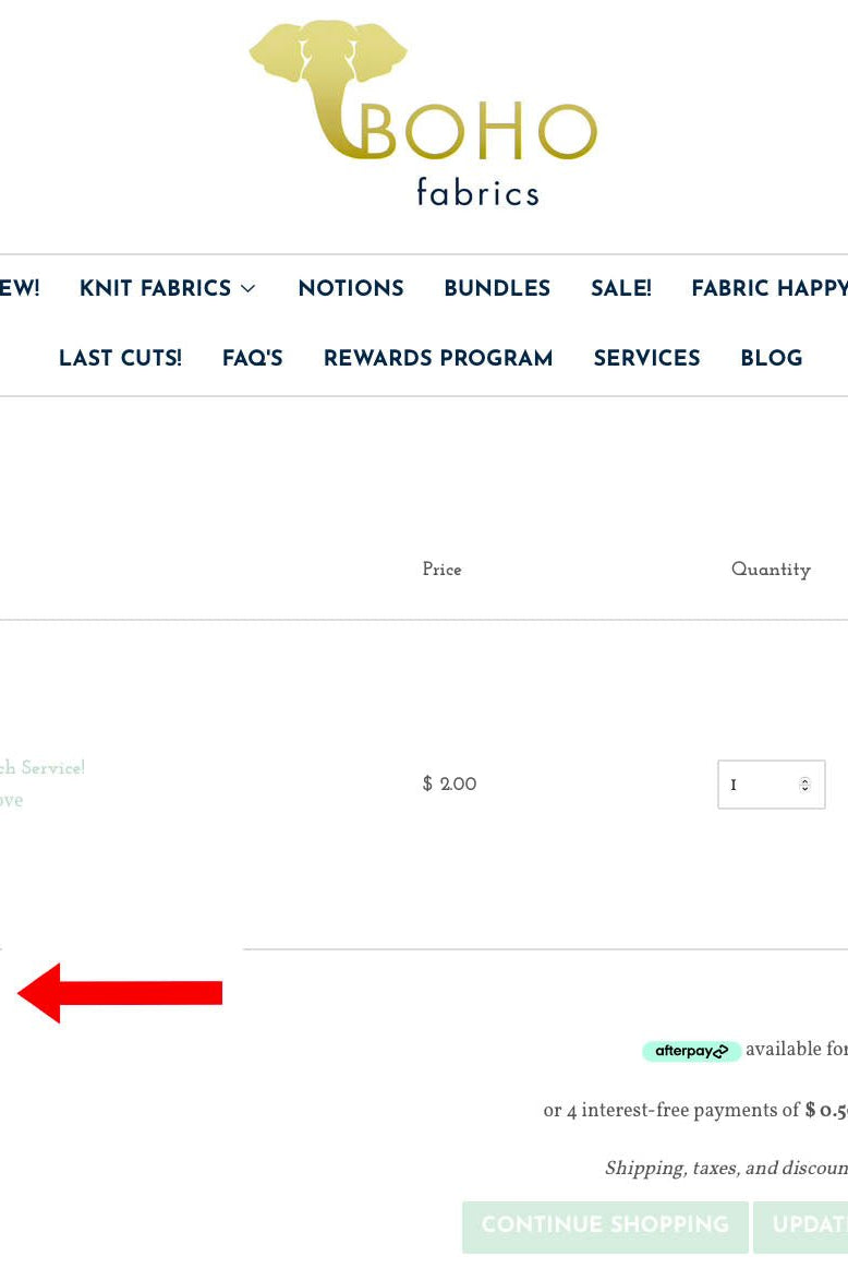 Fabric Swatch Service! - Boho Fabrics