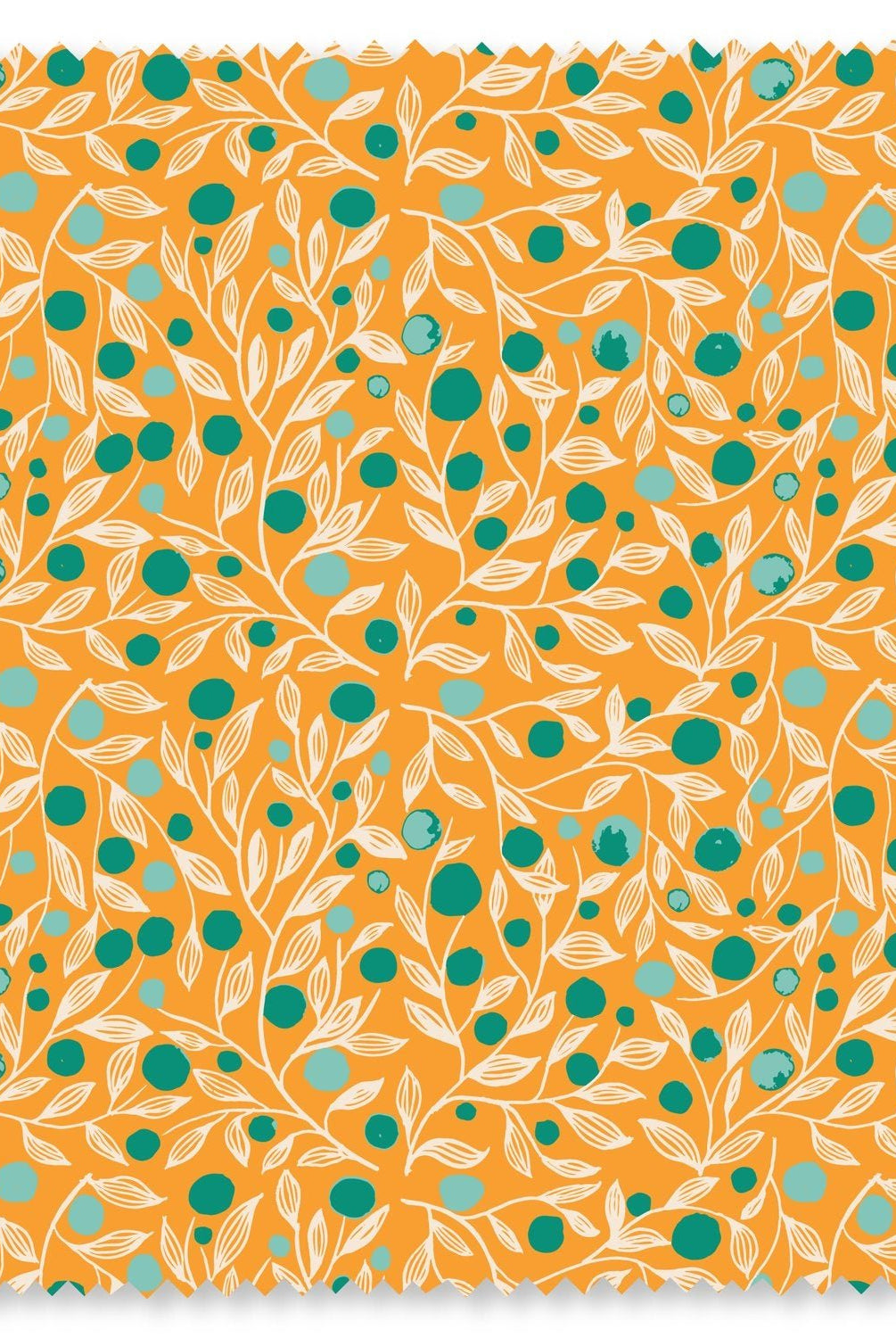 Felicity Organic Quilting Cotton Fabric – Fresh Morning Medley Lemon Drops (610222) - Boho Fabrics - Quilting Cotton, Woven