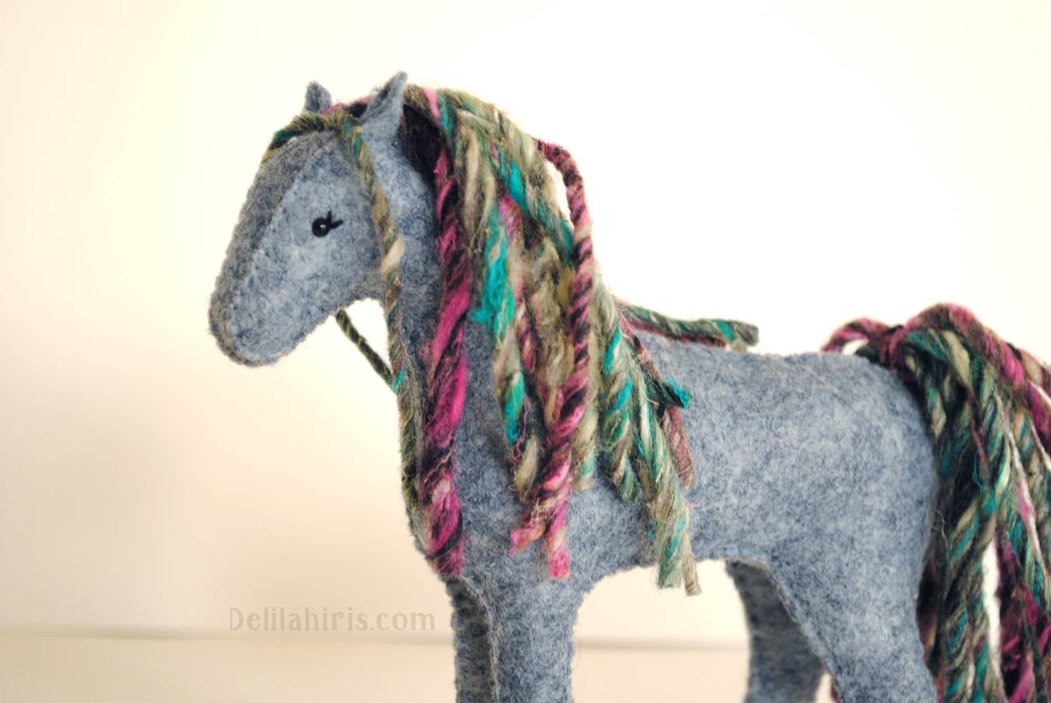 Felt Unicorn Sewing Pattern - Boho Fabrics -