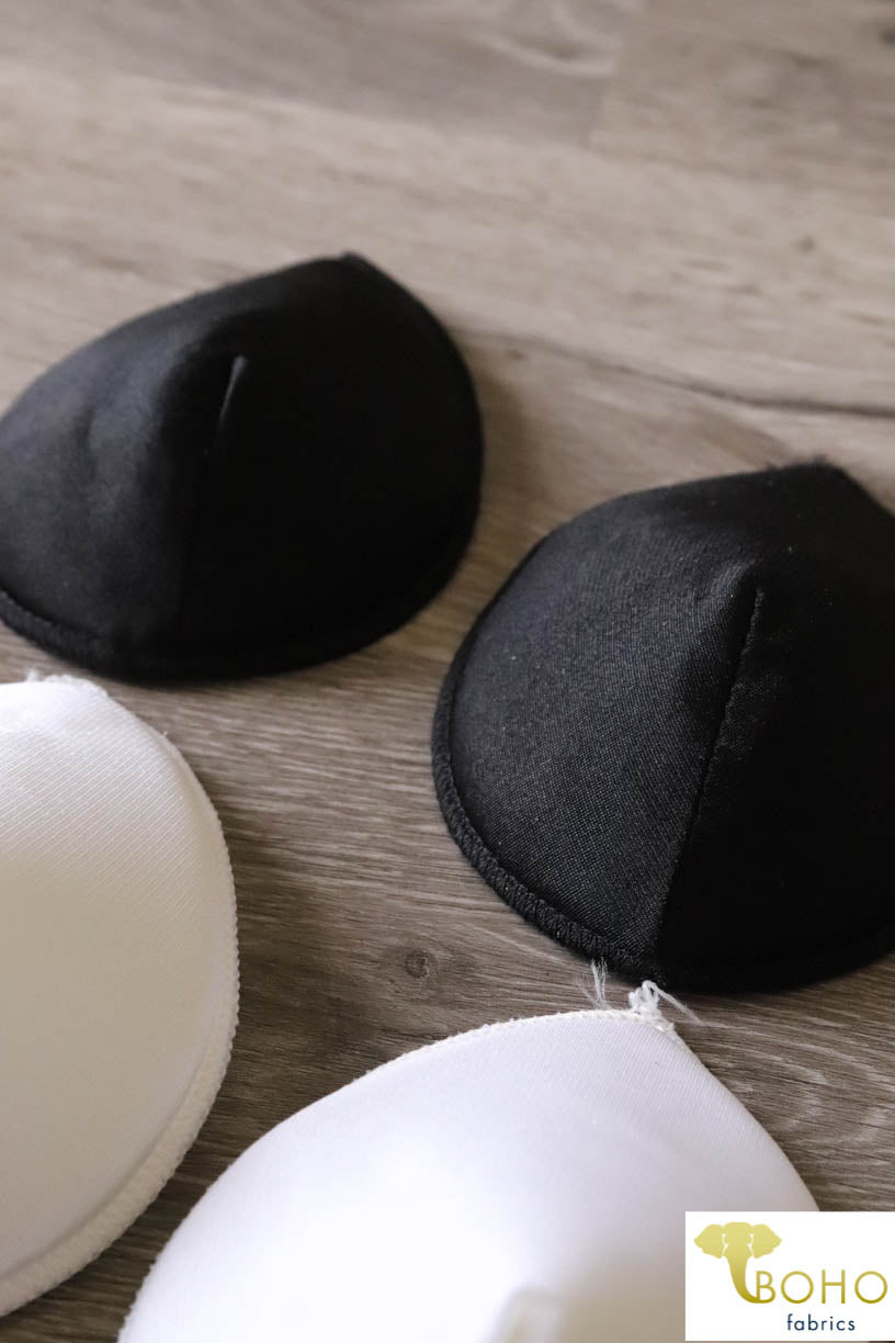 Femme Form, Premium Teardrop Push-Up Bra Contour Pads. Made in USA. Sold As Pair. - Boho Fabrics