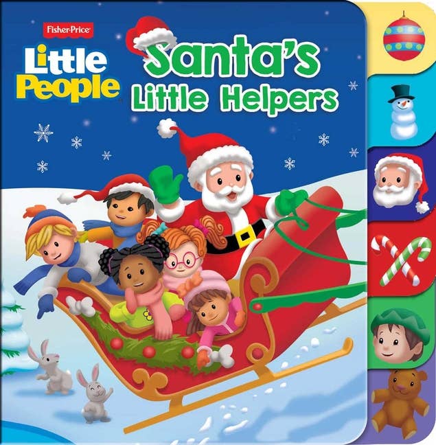 Fisher Price Little People: Santa's Little Helpers - Boho Fabrics - Books