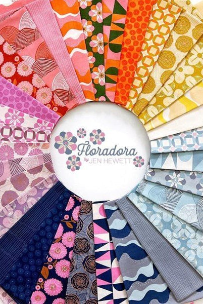 Floradora Butternut RS6026 11 Ruby Star1 - Boho Fabrics - Quilting Cotton, Woven