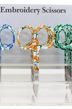 Floral 3 1/2" Embroidery Scissors - Boho Fabrics - Cutting Supplies