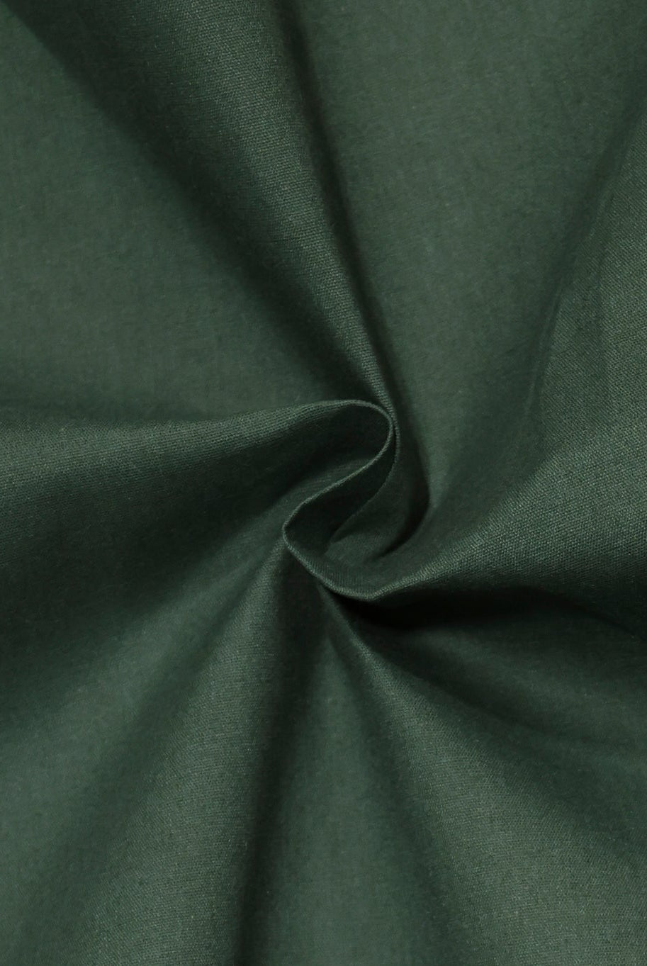 Forest Green, Deadstock Cotton Canvas Woven Fabric - Boho Fabrics - Canvas Fabric