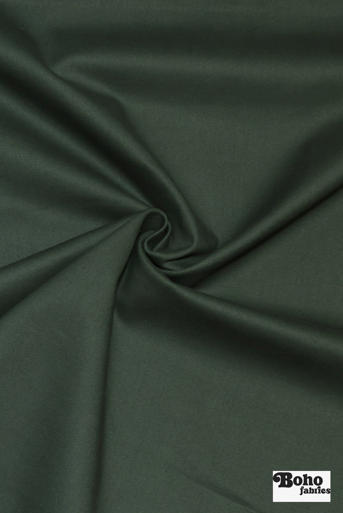 Forest Night Twill, Stretch Woven Fabric - Boho Fabrics - Twill, Woven