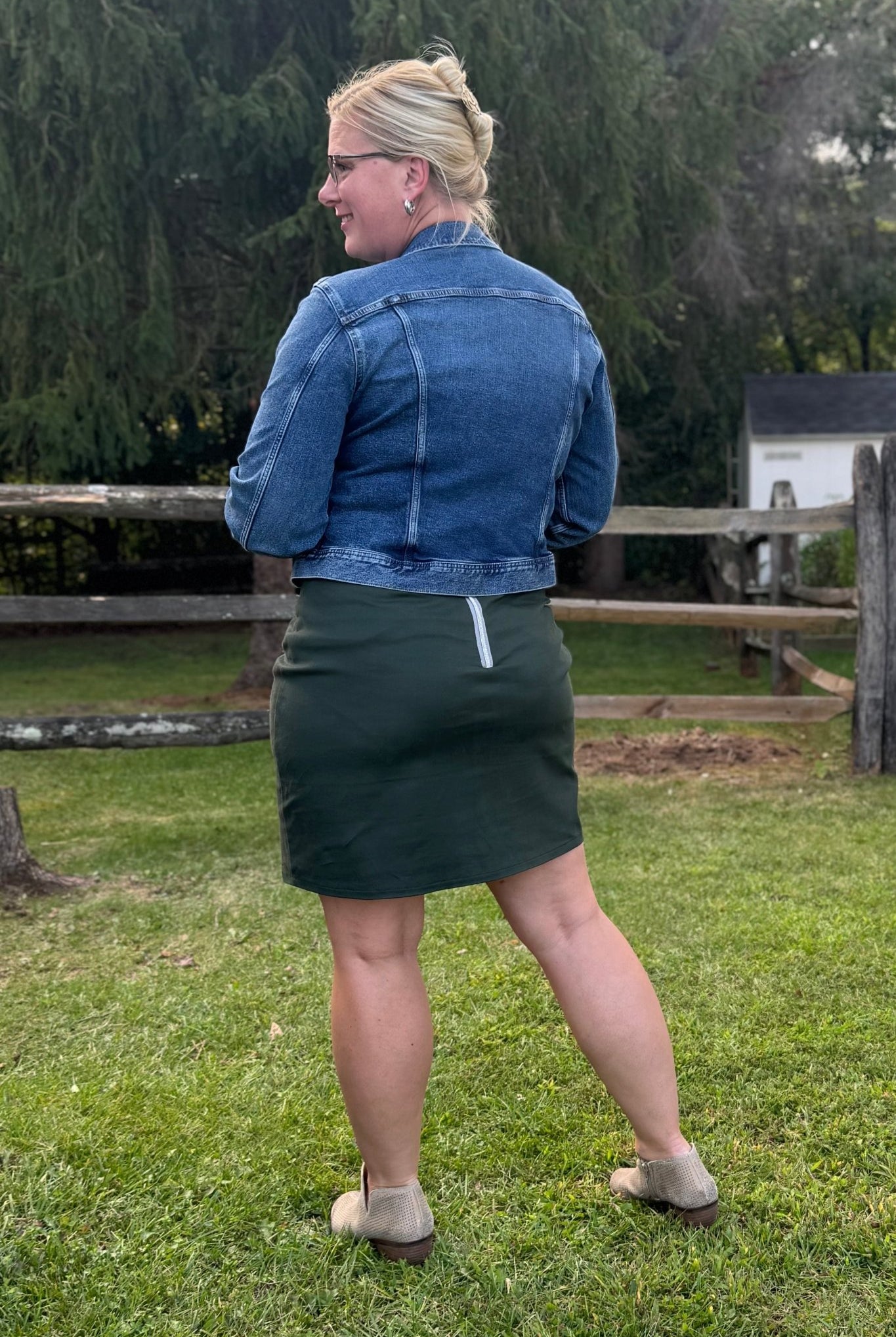 Forest Night Twill, Stretch Woven Fabric - Boho Fabrics - Twill, Woven