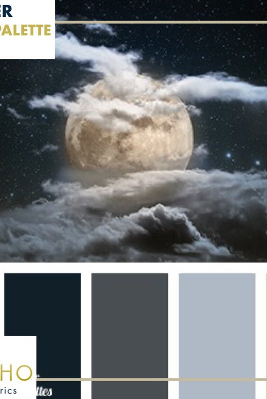 "Full Moon" Sweater/French Terry Knit Palette Bundle - Boho Fabrics