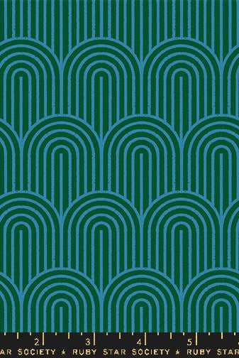 Geometry Canvas Jade RS5178 21L Ruby Star1 - Boho Fabrics - Canvas Fabric