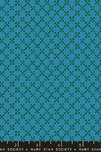 Geometry Chambray RS5175 16 Ruby Star1 - Boho Fabrics - Quilting Cotton, Woven