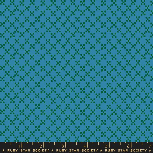 Geometry Chambray RS5175 16 Ruby Star1 - Boho Fabrics - Quilting Cotton, Woven