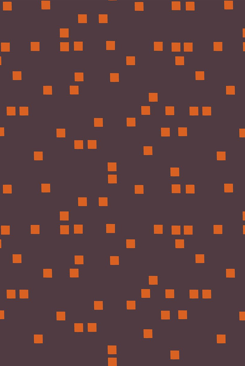 Geometry Eggplant RS5177 13 Ruby Star1 - Boho Fabrics - Quilting Cotton, Woven