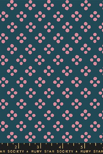 Geometry Galaxy RS5172 13 Ruby Star1 - Boho Fabrics - Quilting Cotton, Woven