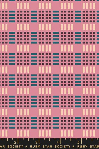 Geometry Plum RS5173 14 Ruby Star1 - Boho Fabrics - Quilting Cotton, Woven