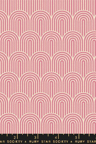 Geometry Plum RS5174 12 Ruby Star1 - Boho Fabrics - Quilting Cotton, Woven