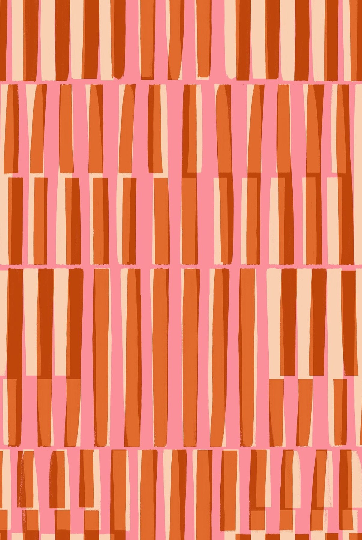 Geometry Sorbet RS5170 13 Ruby Star1 - Boho Fabrics - Quilting Cotton, Woven