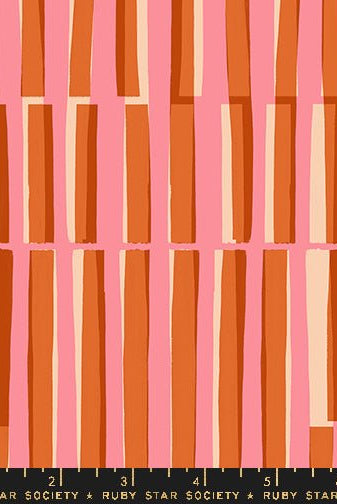 Geometry Sorbet RS5170 13 Ruby Star1 - Boho Fabrics - Quilting Cotton, Woven