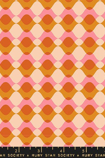 Geometry Sorbet RS5171 11 Ruby Star1 - Boho Fabrics - Quilting Cotton, Woven