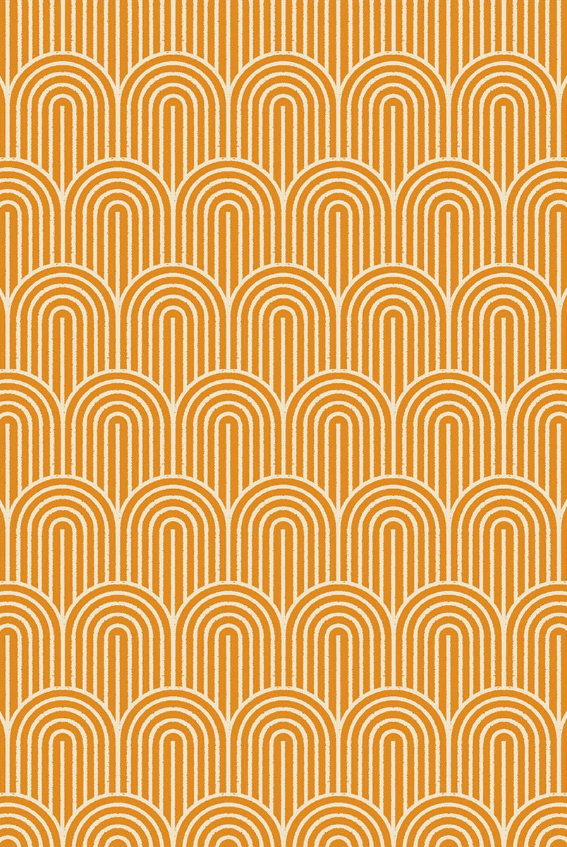 Geometry Turmeric RS5174 11 Ruby Star1 - Boho Fabrics - Quilting Cotton, Woven