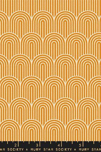 Geometry Turmeric RS5174 11 Ruby Star1 - Boho Fabrics - Quilting Cotton, Woven