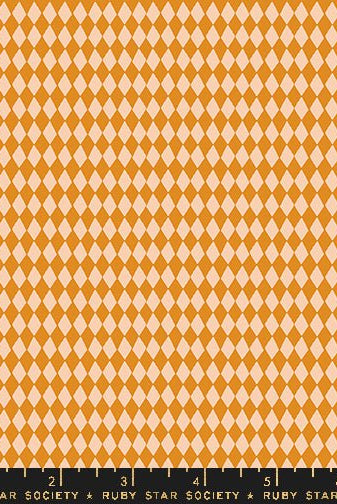 Geometry Turmeric RS5176 12 Ruby Star1 - Boho Fabrics - Quilting Cotton, Woven