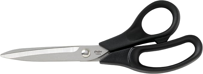 Gingher Light Weight Bent Scissors - 8" - Boho Fabrics - Cutting Supplies