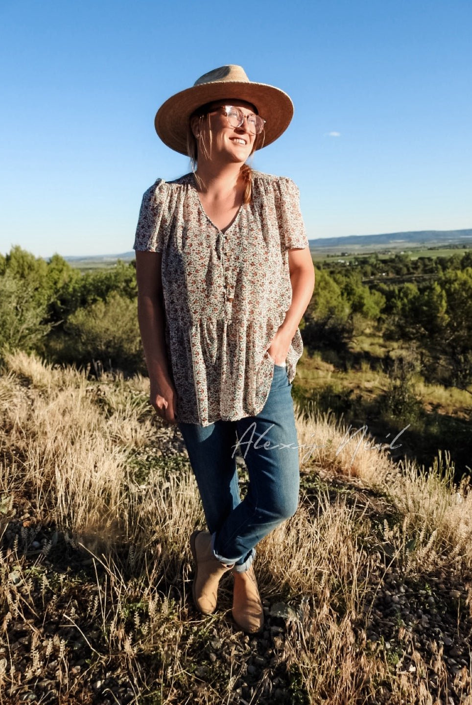 Gleaming Garden, Chiffon Woven Fabric - Boho Fabrics - Chiffon, Woven