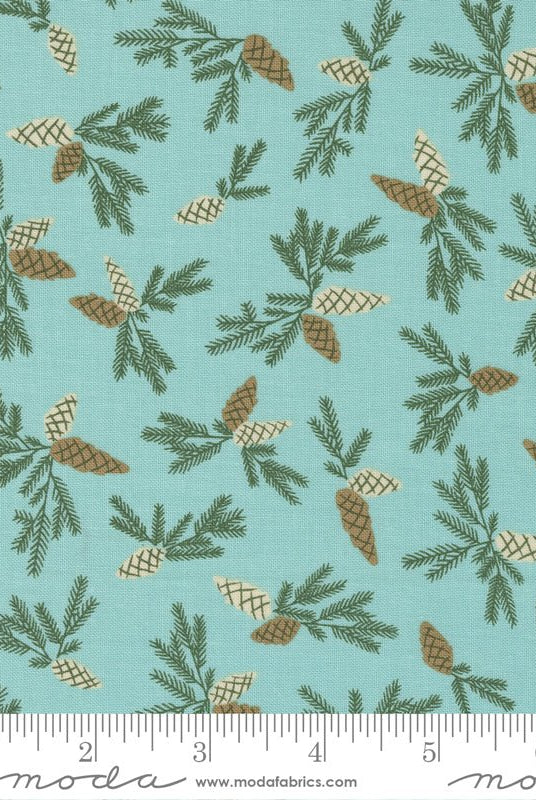 Good News Great Joy in Frost by Moda - 100% Cotton Quilting Fabric - 45563 16 - Boho Fabrics - Quilting Cotton, Woven
