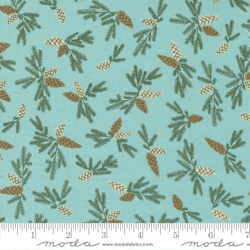 Good News Great Joy in Frost by Moda - 100% Cotton Quilting Fabric - 45563 16 - Boho Fabrics - Quilting Cotton, Woven