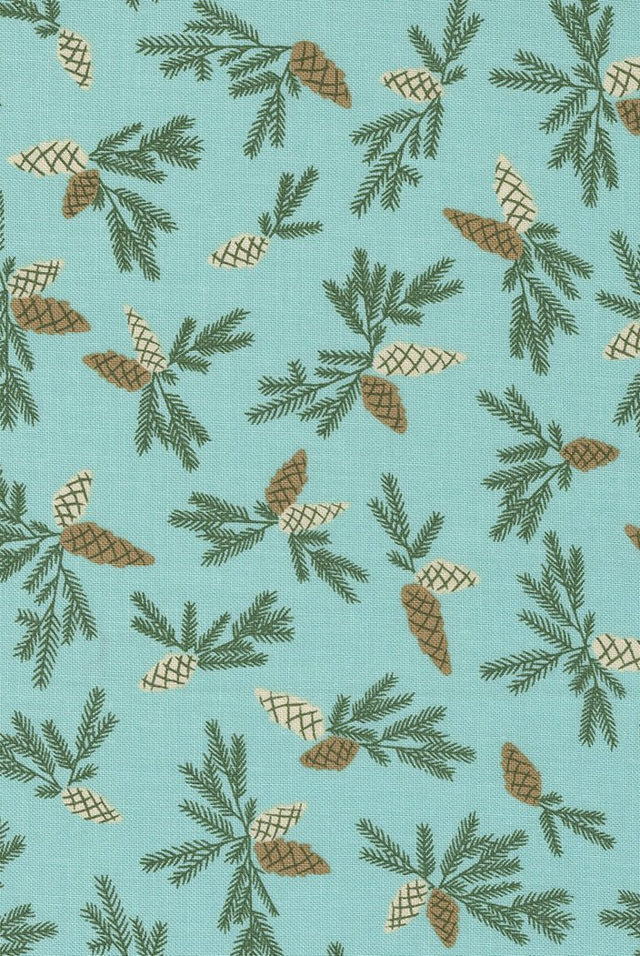 Good News Great Joy in Frost by Moda - 100% Cotton Quilting Fabric - 45563 16 - Boho Fabrics - Quilting Cotton, Woven