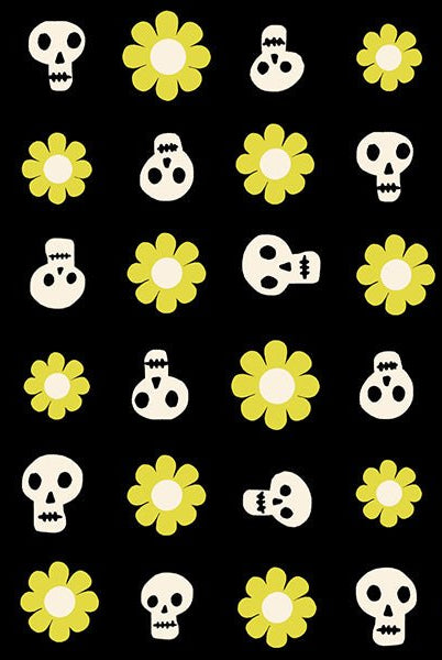 Good Spirits in Black by Ruby Star Society - 100% Cotton Quilting Fabric - RS5141 14G - Boho Fabrics - Quilting Cotton, Woven