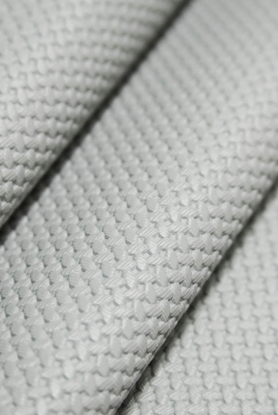 Gray Basketweave Perf Marble Faux Leather Upholstery Fabric - Boho Fabrics - Home Dec. & Upholstery Fabric