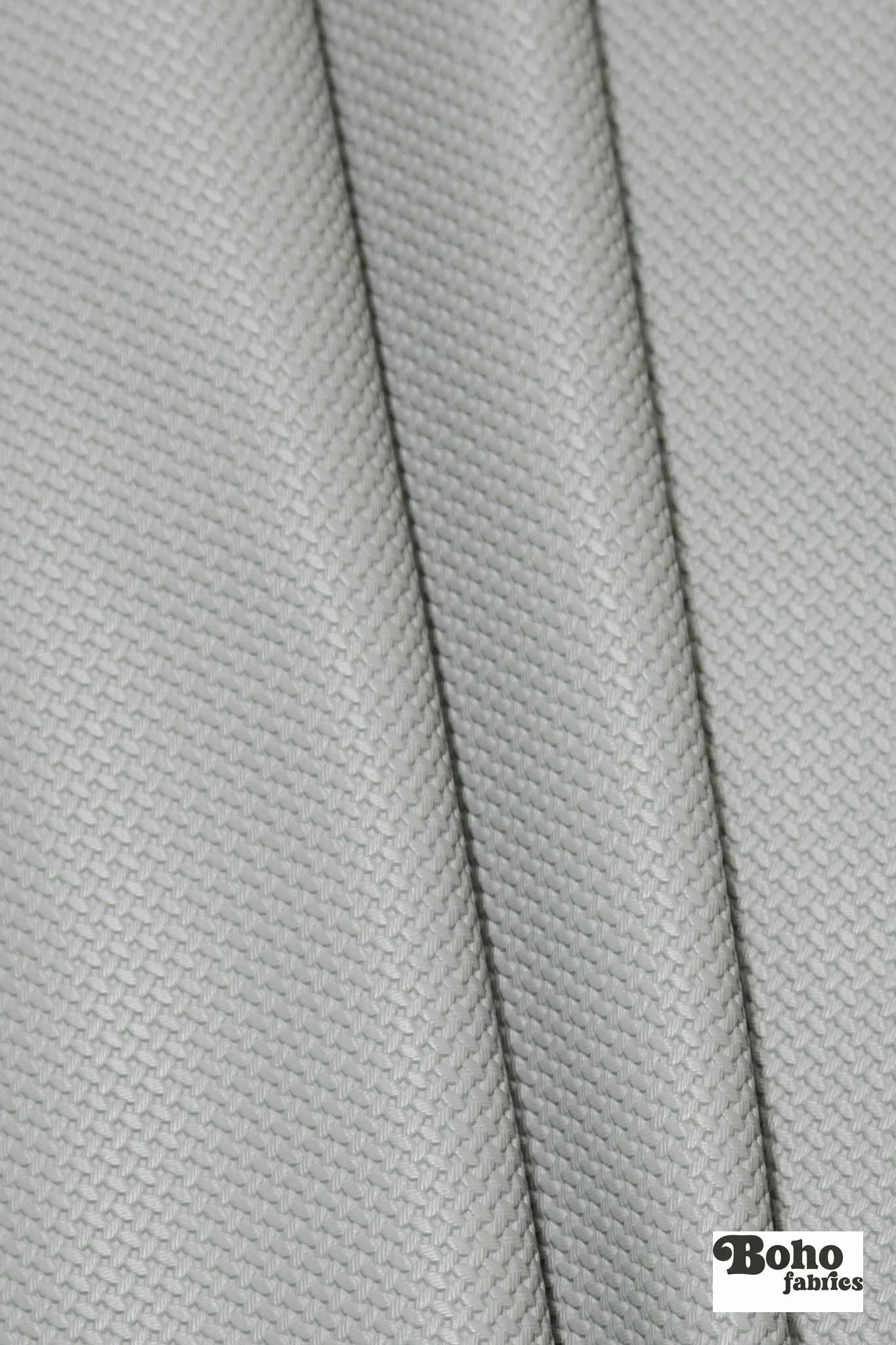 Gray Basketweave Perf Marble Faux Leather Upholstery Fabric - Boho Fabrics - Home Dec. & Upholstery Fabric