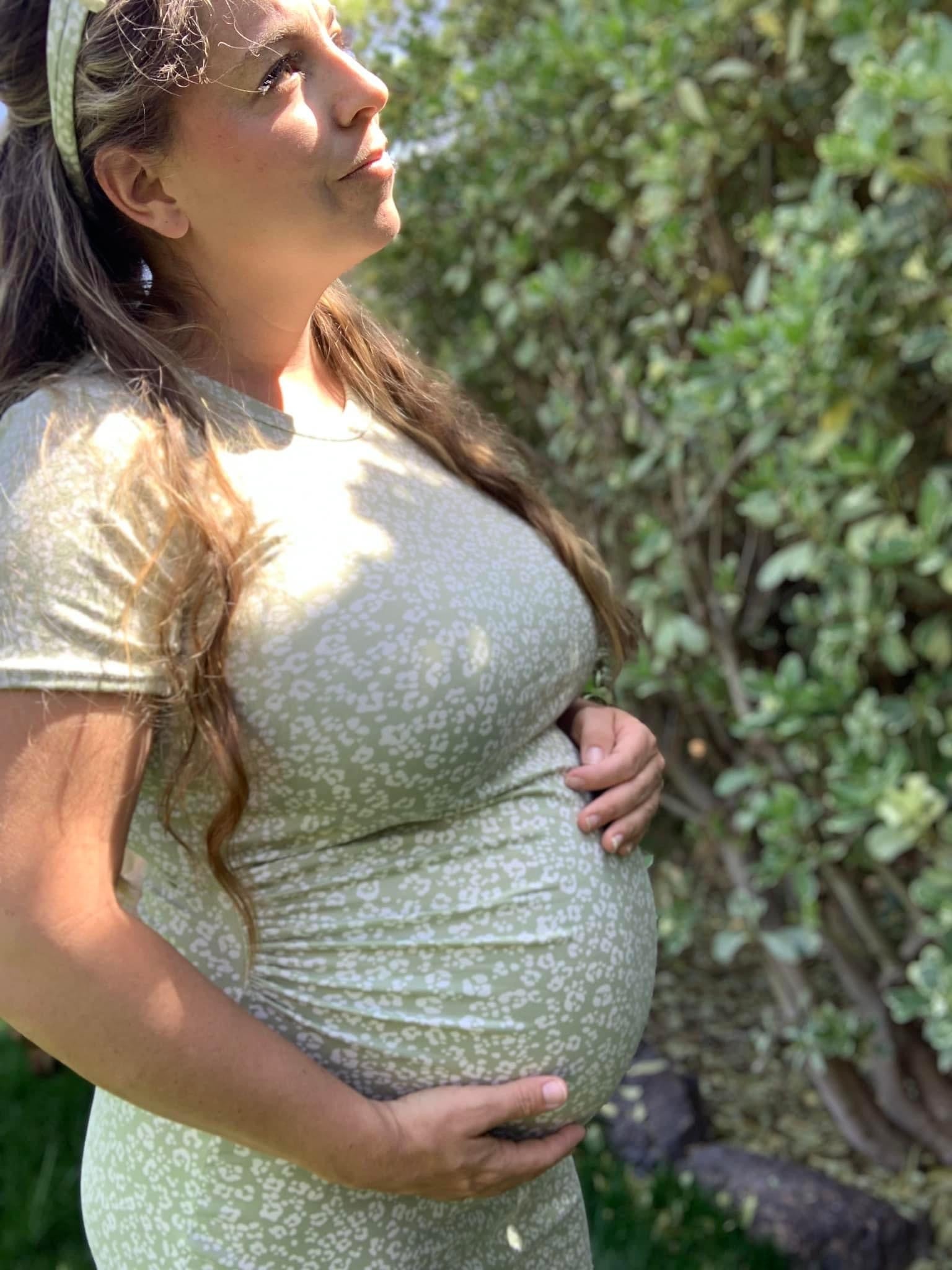 Green Cheetah, Double Brushed Poly Knit Fabric - Boho Fabrics