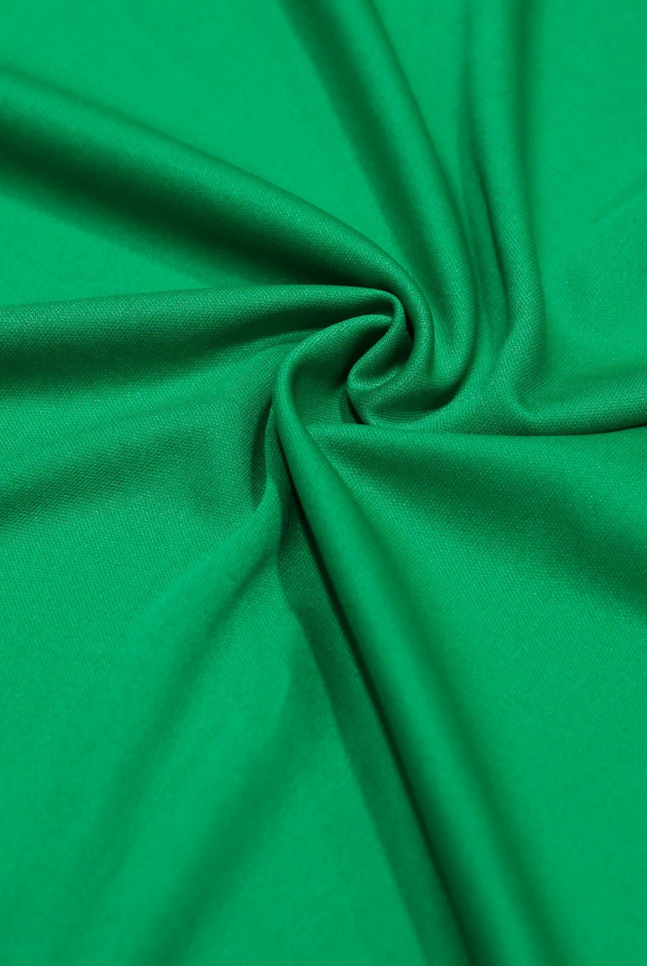 Green Interlock Polyester Knit Fabric - Boho Fabrics - Lining
