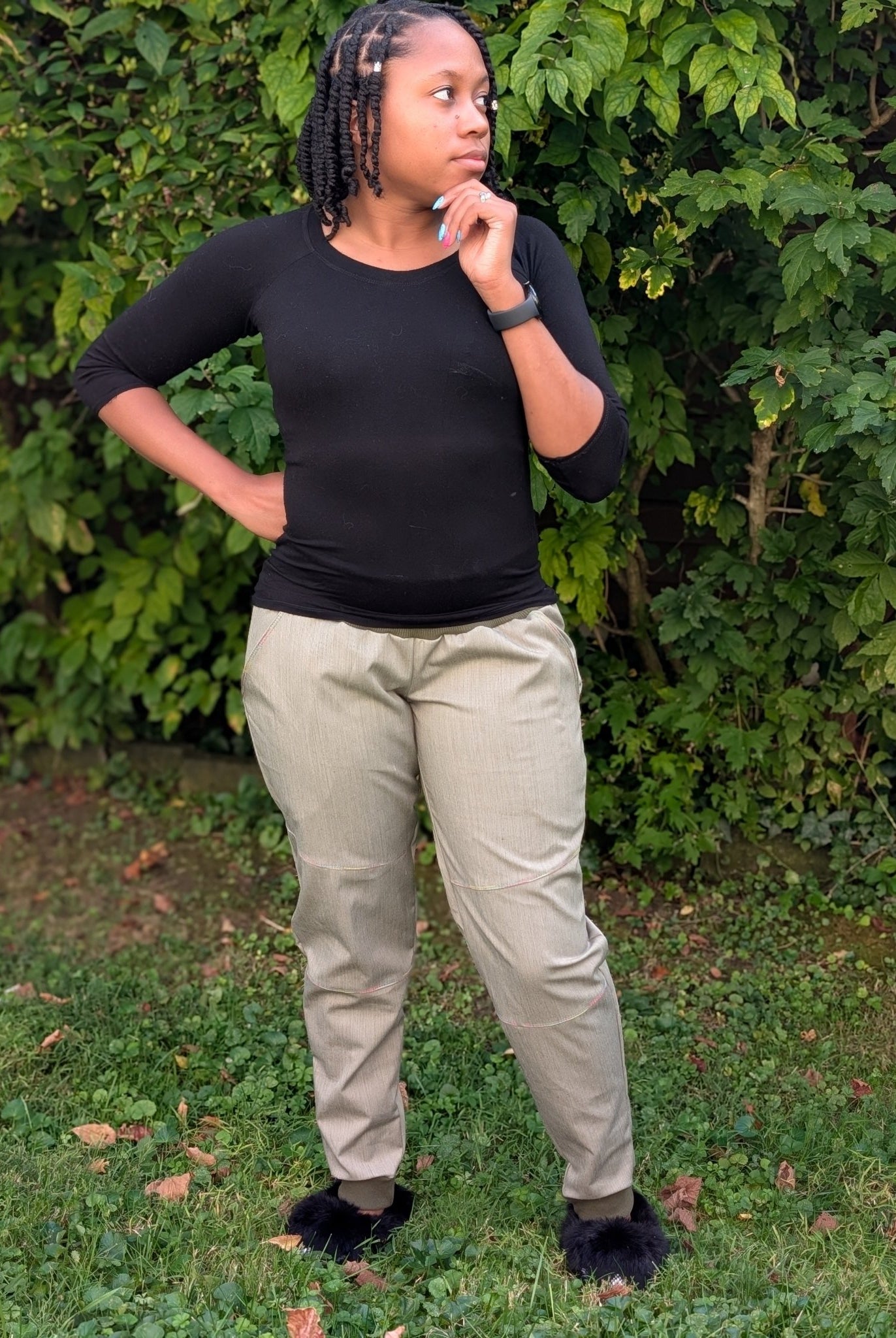 Green, Stretch Woven Fabric - Boho Fabrics - Stretch Woven Fabric