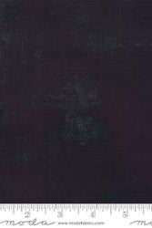 Grunge Basics Onyx by Moda - 100% Cotton Fabric - 30150 99 - Boho Fabrics - Quilting Cotton, Woven