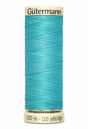 Gutermann Sew - All Polyester Thread – 110 yd – Crystal Blue (607) - Boho Fabrics - Thread