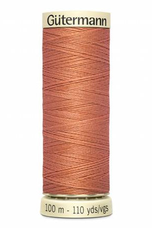 Gutermann Sew-All Polyester Thread – 110 yd – Dark Peach (363) - Boho Fabrics - Thread