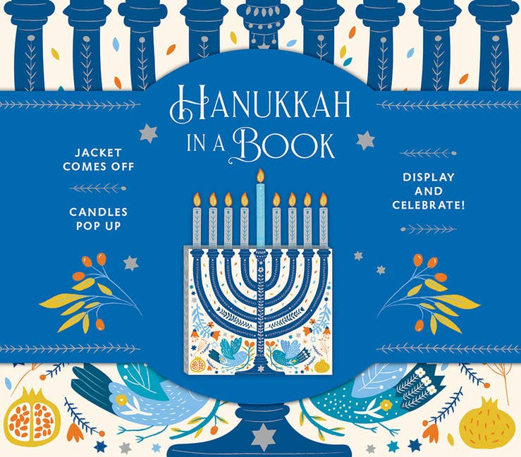 Hanukkah In A Book: Uplifting Editions With Jacket - Boho Fabrics - Books